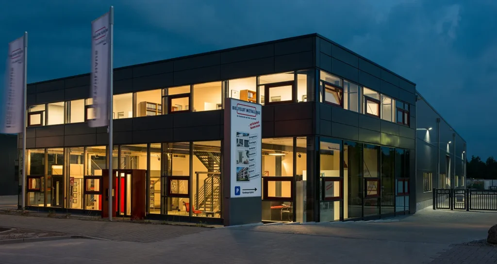 Gebäude der Bielfeldt Metallbau GmbH in Siek